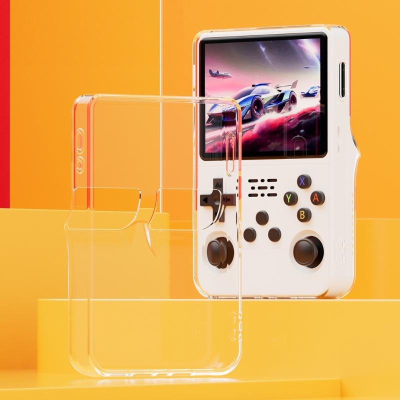Shock Absorbing Case Shell with Precise Cutout for R36S Handheld Game Console Offer Full Body Protective & Enhances Grip
