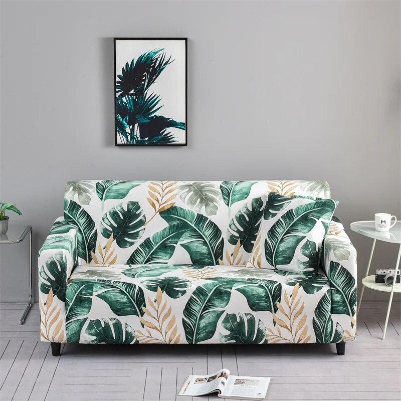 Geometric Sofa Slipcovers Elastic Sofa Cover for Living Room Sectional Corner L-shape Chair Protector Couch Cover 1/2/3/4 Seater