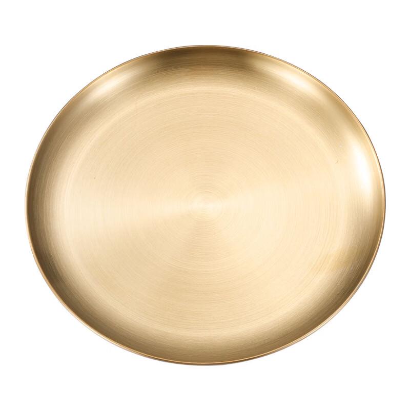 

Stainless Steel Round Dessert Plate