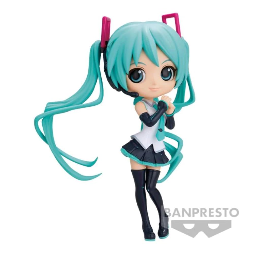 Banpresto Figure Q Posuke Hatsune Miku V4X Style (Ver.B) 14cm BP18912 Multicolor