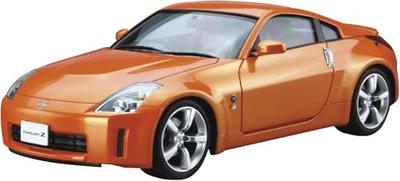 Aoshima Bunka Kyozai (AOSHIMA) The Model Car No. 33 1/24 Scale Nissan Z33 Fairlady Z Version ST '07 Plastic Pre-Colored Plastic Model