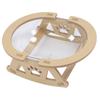 Transparent Cat Bed Spacious Stable Structure Stylish Look Clear Cat Hammock for Sleeping Playing Lounging