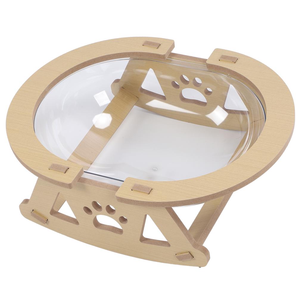 Transparent Cat Bed Spacious Stable Structure Stylish Look Clear Cat Hammock for Sleeping Playing Lounging