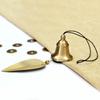 1Pc Japanese Style Copper Wind Chimes - Outdoor Yard Garden Hanging Decor, Wind Music Bell Sound Home Landscape Decoration