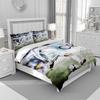 CR7 Kids Soccer Duvet Cover Set Football Stars 2/3pcs Bedding Set for Bedroom Decor Queen King Best Gifts