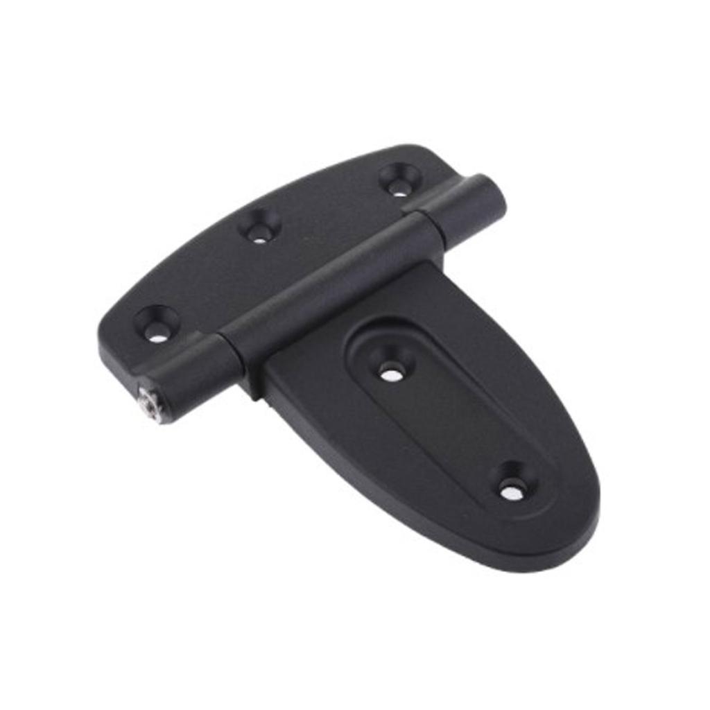 Plastic T-Strap Shed Hinge Heavy Duty Gate Strap Hinge Barn Door Hinges Vintage Style Hardware Rustproof Black