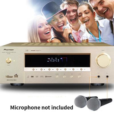 Hifi zesilovač Vysoký výkon 1200W Horečkový zesilovač Reproduktorový zesilovač Domácí 5.1 Kino Zvukový systém 5.0 Bluetooth HDMI Optický Koaxiální
