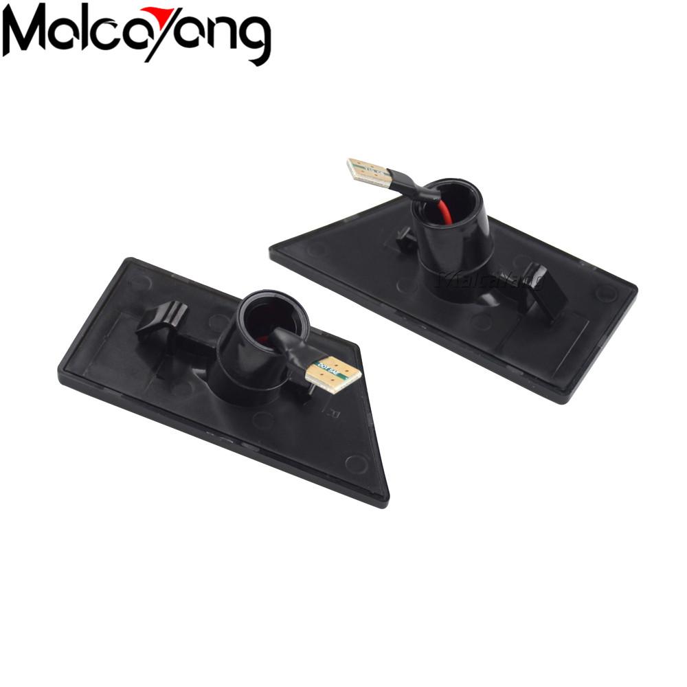 2pcs Flowing Turn Signal Light Dynamic LED Side Marker Side Repeater Light Blinker for Opel Vectra C 2002-2008 Signum 2003-2008