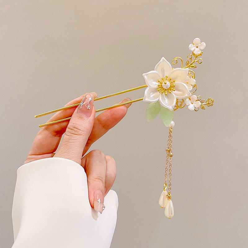 Korean Retro High-End Metal Hairpin - New Ancient Style