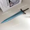 30cm/11.8in Dark Moon Greatsword Weapon Model Game Peripherals Figure Model All Metal Knife Toy Sword Cosplay Ornaments Gifts