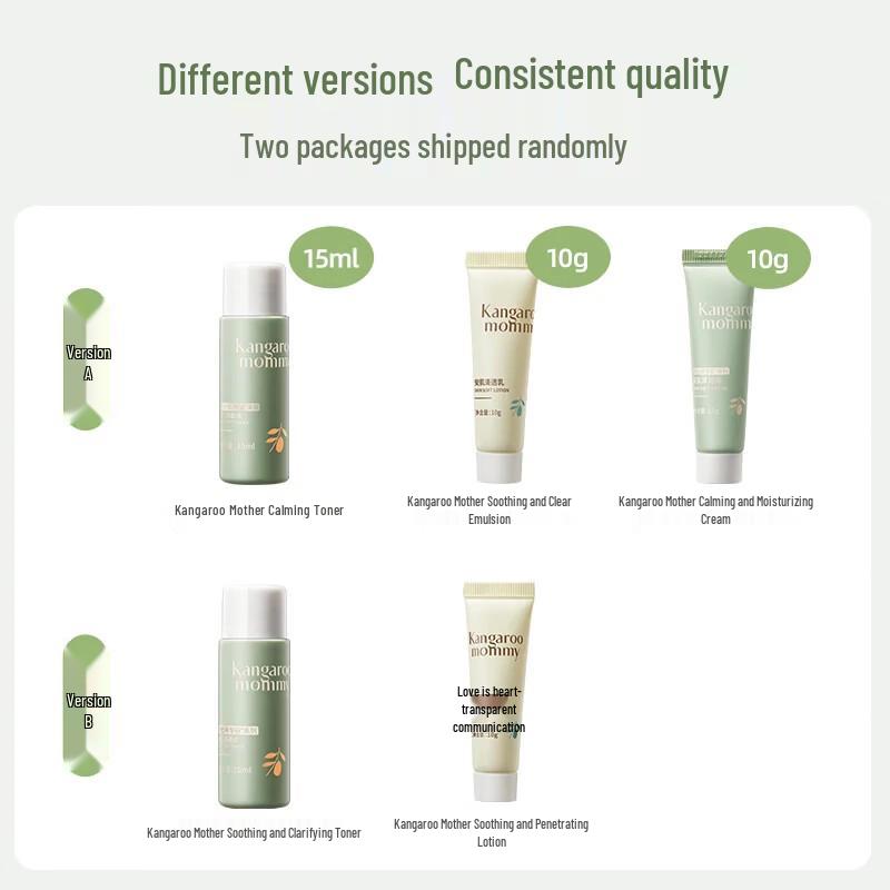 Kanguru Mama Youth Skincare Travel Set