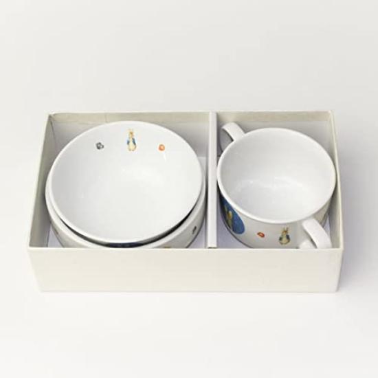 Porzellan Reis klein und Ein klassischer Peter Hase Perfekt für Baby und Vorschule Hergestellt in diesem Enver Mino Keramikset ist perfekt für den Kindergarten