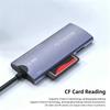 6v1 USB HUB Type-C HUB Multifunkční čtečka karet Dokovací stanice SD/TF/XD/CF/MS/M2 Adaptér pro paměťové karty pro fotoaparát