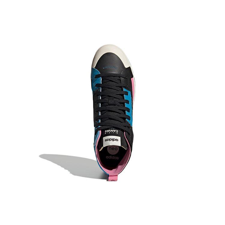 Adidas Sesame Street X JF X  Neo City Canvas Hi SSJF Fabric Leather Comfortable Casual Non-Slip Wear-Resistant Mid-Top Sneakers Unisex Sneakers GY2189