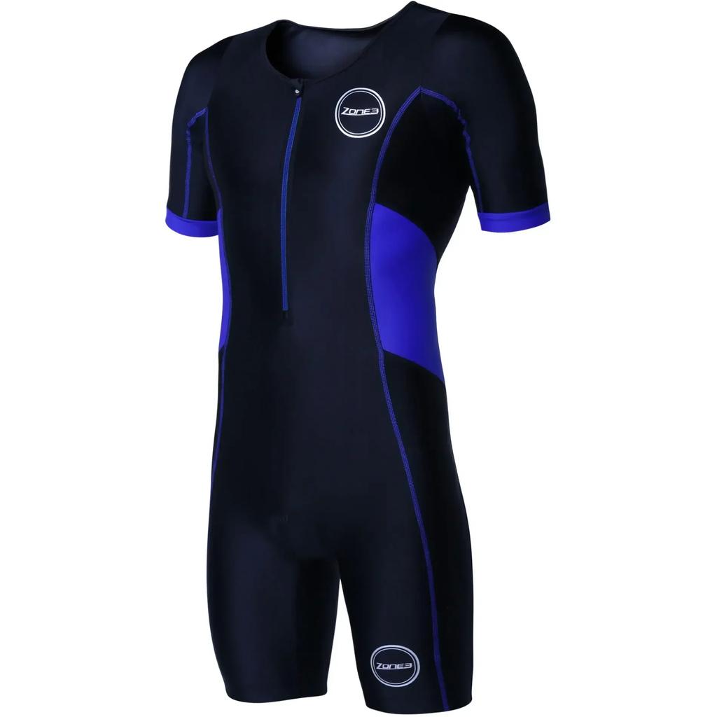Zone3 Nový styl Pánský triatlonový oblek Závodní oblek na triatlon Aerodynamický overal Ropa Ciclismo Hombre Cyklistický skinsuit Plavecké a běžecké oblečení