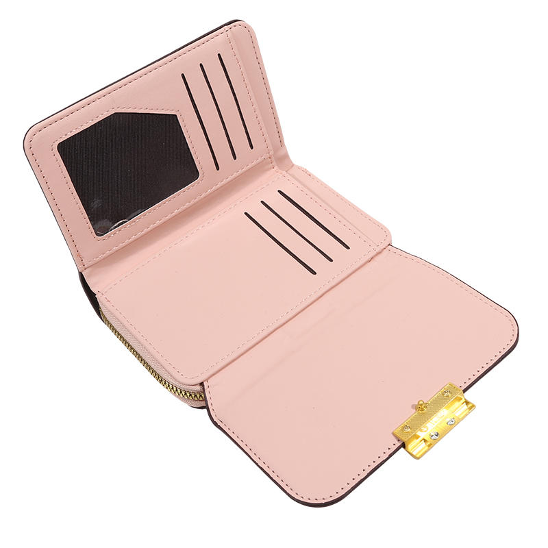 Multifunkční peněženka Módní Všestranná Jednoduchá Roztomilá Univerzální Mince Peněženka Třídílná Karta Držitel Peněženka Vysoká Kvalita