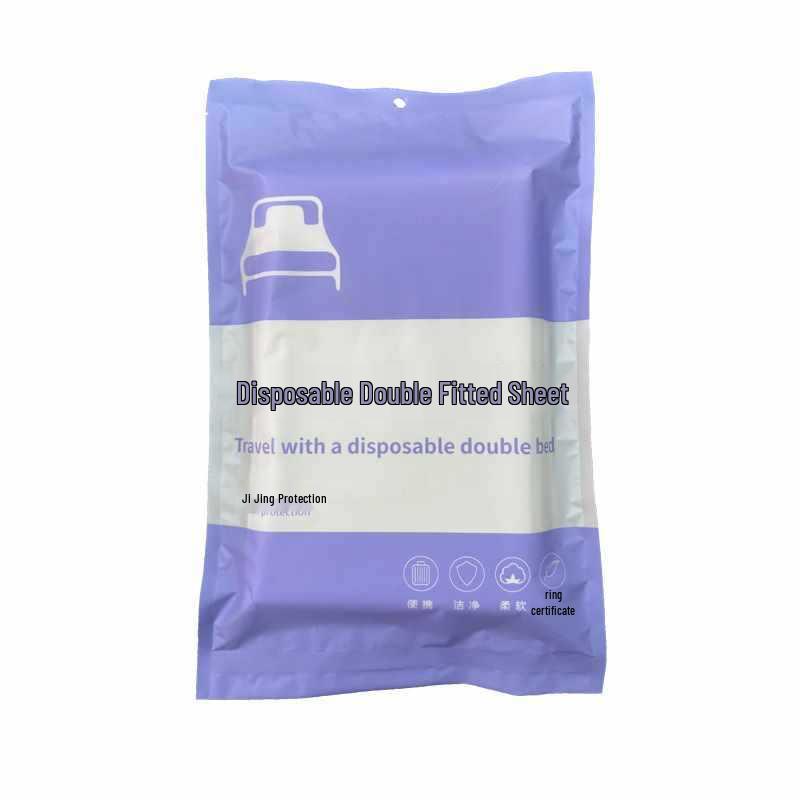 Hotel Travel Disposable Non-woven Bed Sheets, Pillowcases, and Quilt Covers - Dustproof Bedding for Business Trips and Homestays