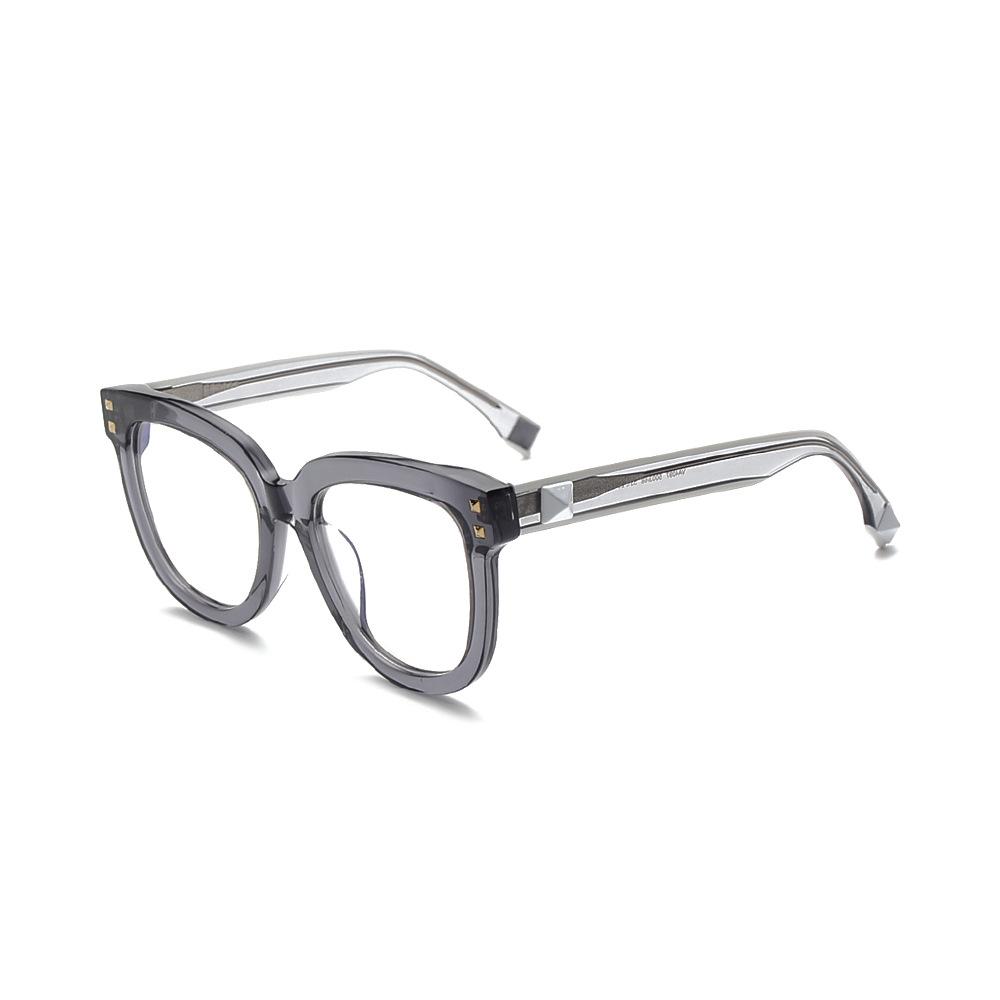 Large Frame Acetate Glasses Frame Men Vintage Optical Prescription Eyewear Women Myopia Reading Computer Rectangular Eyeglasses