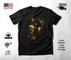 Golden Skulls Rock Hand Signs T-Shirt Black Unisex S-2XL