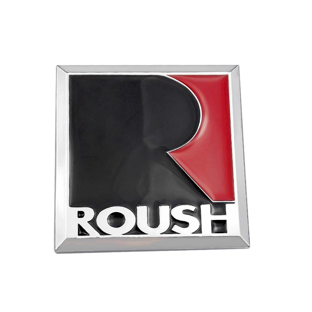 3D Metal R Roush Sticker Rear Trunk Decals Badge Emblem Auto Accessories
