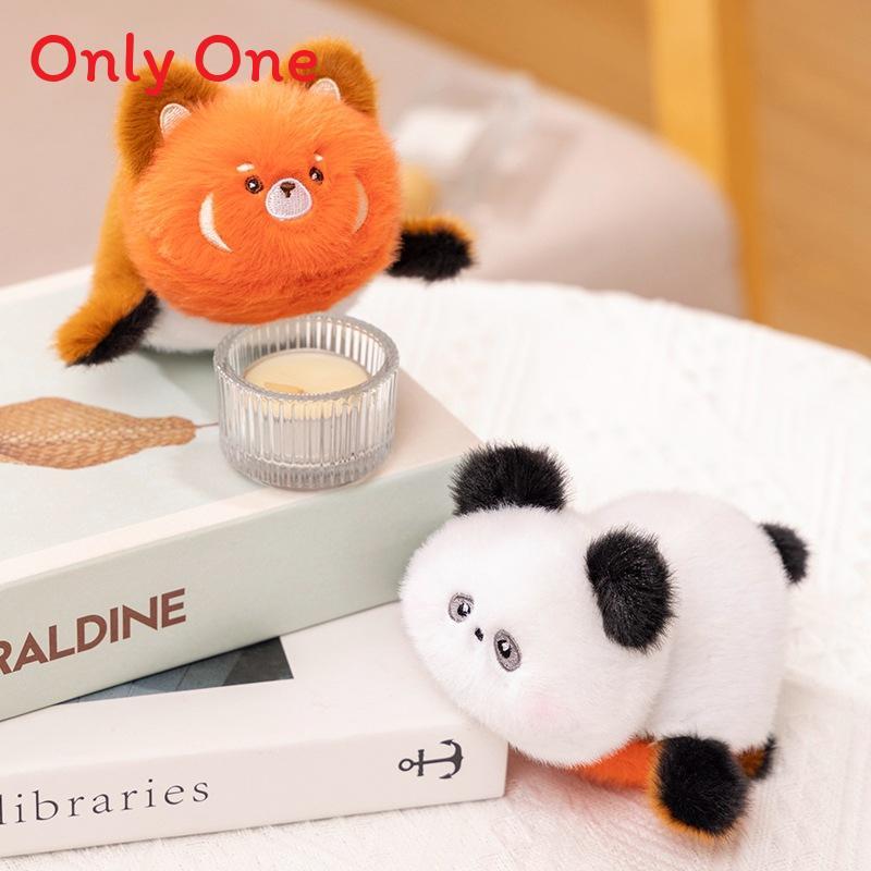 

Plush Animal Flip Toy With Pp Cotton Filling For Kids And Collectors PandaRaccoon