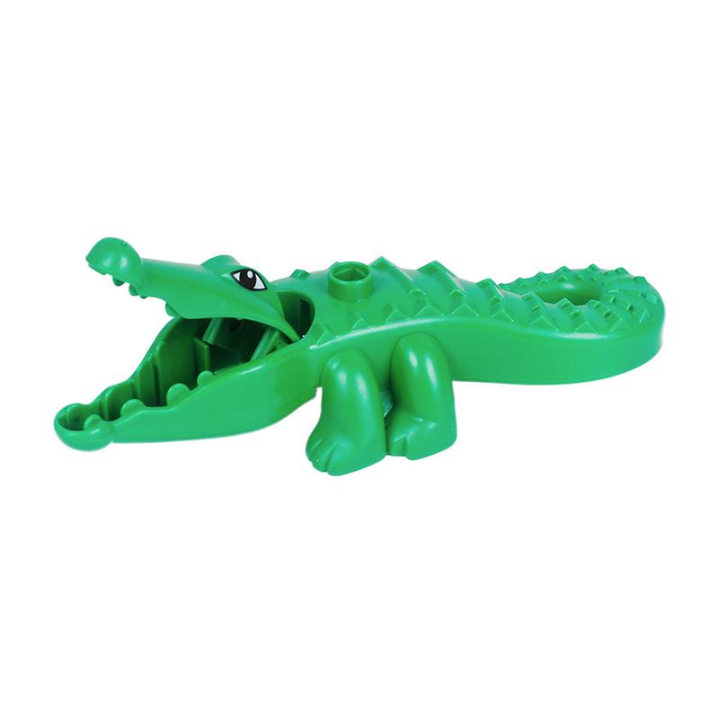 Large Marine Animal Building Blocks: Whale, Crab, Turtle, Crocodile, Seahorse, Penguin