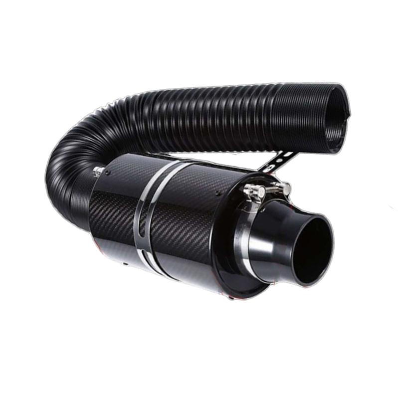 3 Inch Car Forced Cold Air Filter Feed Enclosed Intake Induction Pipe Hose Kit Universal For sedans trucks Enclosed Air Filter