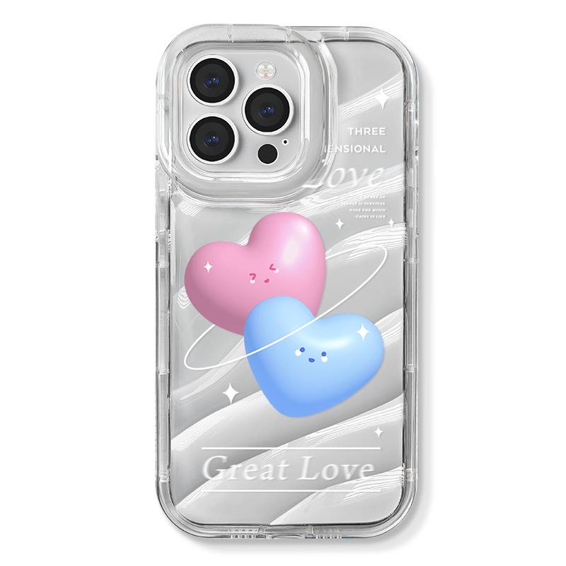 Mobile Phone Cases for iPhone 11 13 XR 15 Pro Max 12 14 Pro Max Case iPhone 16 7 Plus 8 Plus XS Max 6 15 Plus Laser Wave Pattern Anti-drop Waterproof
