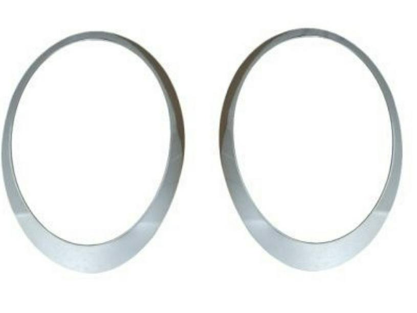 

Compatible with BMW Mini F55 Headlight Trim, F56 Grille Trim, F57 Taillight Cover Kit 51137449207