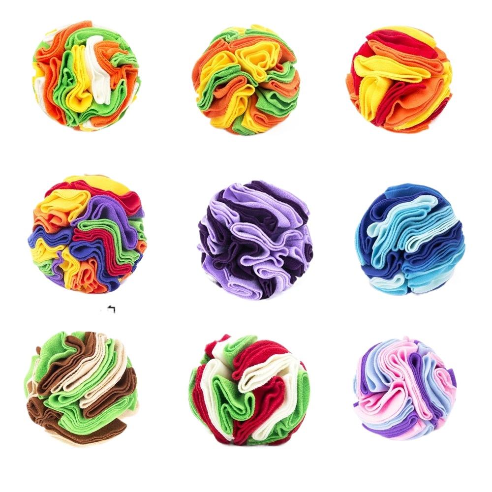 1Pcs 15CM Interactive Dog Toys Snuffle Ball for Dogs Encourage Natural foraging skills ,Snuffle Ball Dog Puzzle Toys Treat Ball