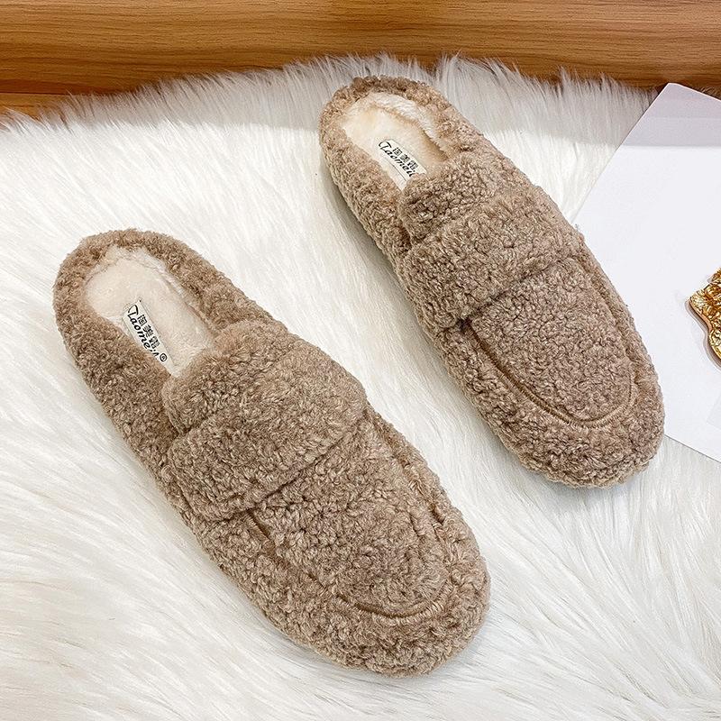 Women's Winter Warm Outdoor Shoes British Style White Snow Boots Casual Flats