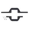 1* Tow Hitch Mounting Bracket Without LED Light Dual Side Cubes Work Light Bar Tow Hitch Mounting Bracket For Wrangler Jeep