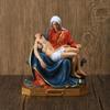 1Pc 8"  Mother Madonna with Jesus Christ After Crucifixion Resin Statue Figurines Ornament Church Gift Home Decoration