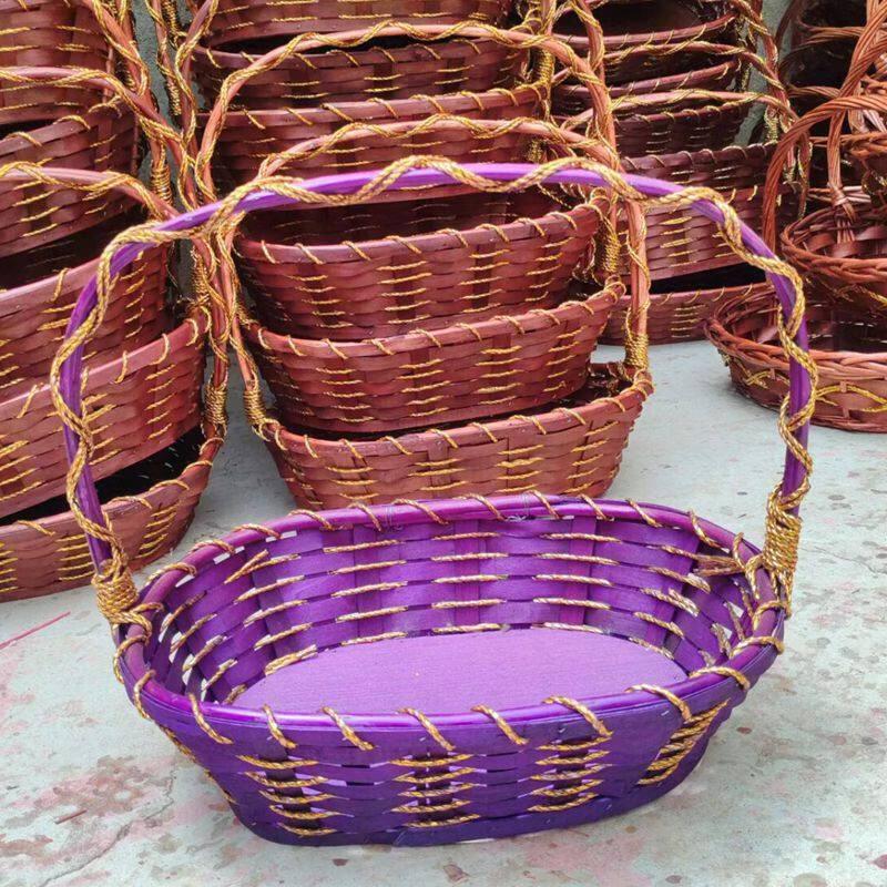 Hand-Woven Fruit & Snack Storage Basket