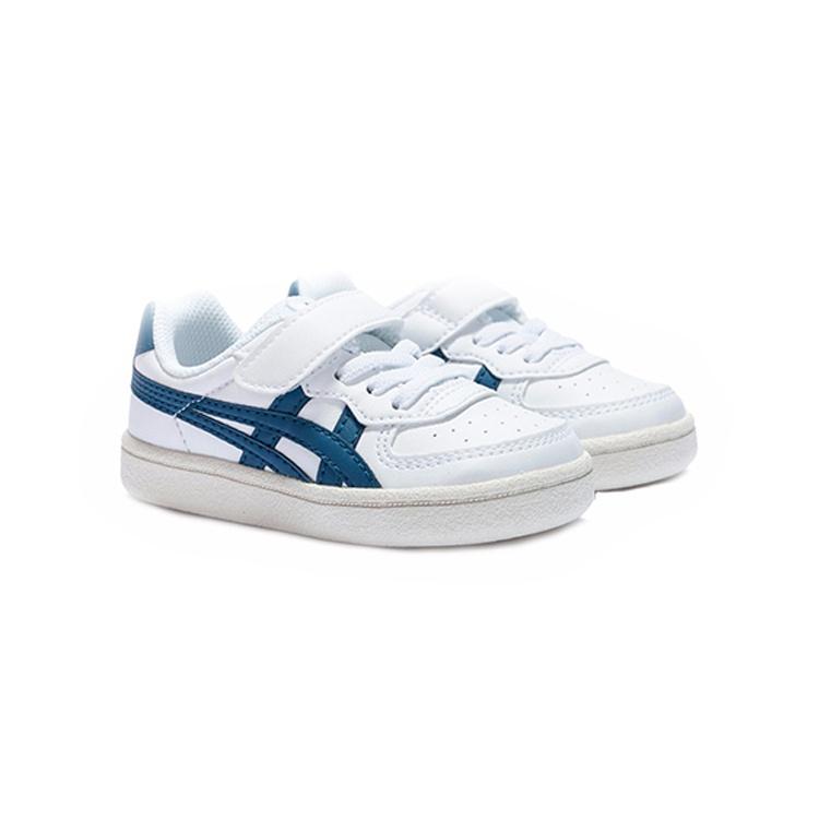 Onitsuka Tiger GSM Low top Skateboard Shoes White Blue Infant And Toddler Baby 1184A023-103