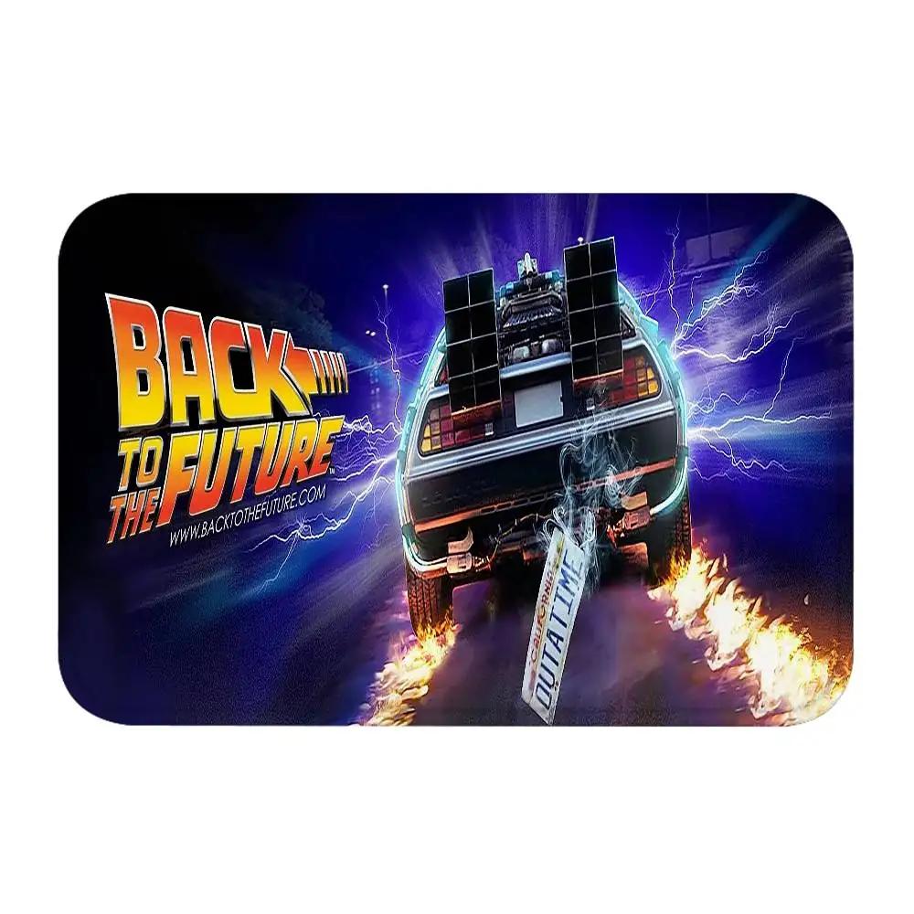 Back To The Future Floor Mat Entrance Doormat Bath Mats Non-slip Mat Carpets Entrance Of House Custom Kitchen Foot Mat Cute Rug