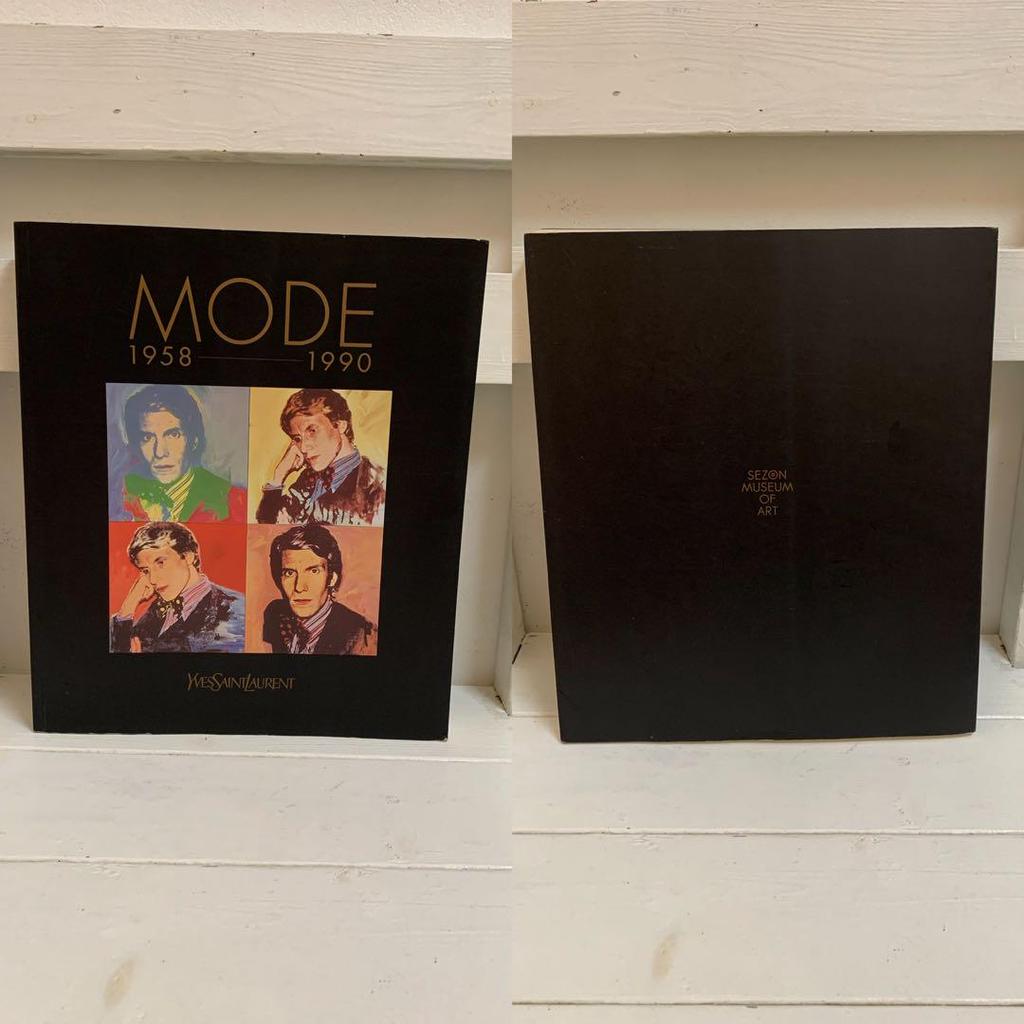 [USED] Yves Saint Laurent Exhibition/Mode Innovation and Glory MODE 1958-1990 BOOK