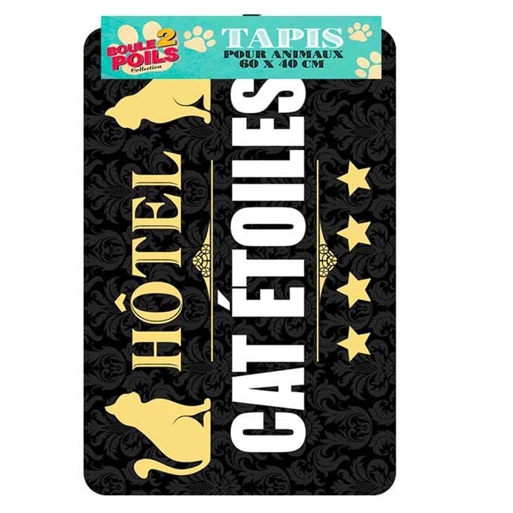 Les Trésors De Lily [Q2409] - Χαλί εσωτερικού χώρου 'Messages' (Star Cat Hotel) - 60x40 cm