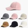 Solid Color Fluffy Baseball Cap Keep Warm Winter Hat New Fluff Hat