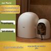 Mochi Fully Enclosed Extra Large Cat Litter Box – Odor-Proof, Anti-Splash Hallway Style