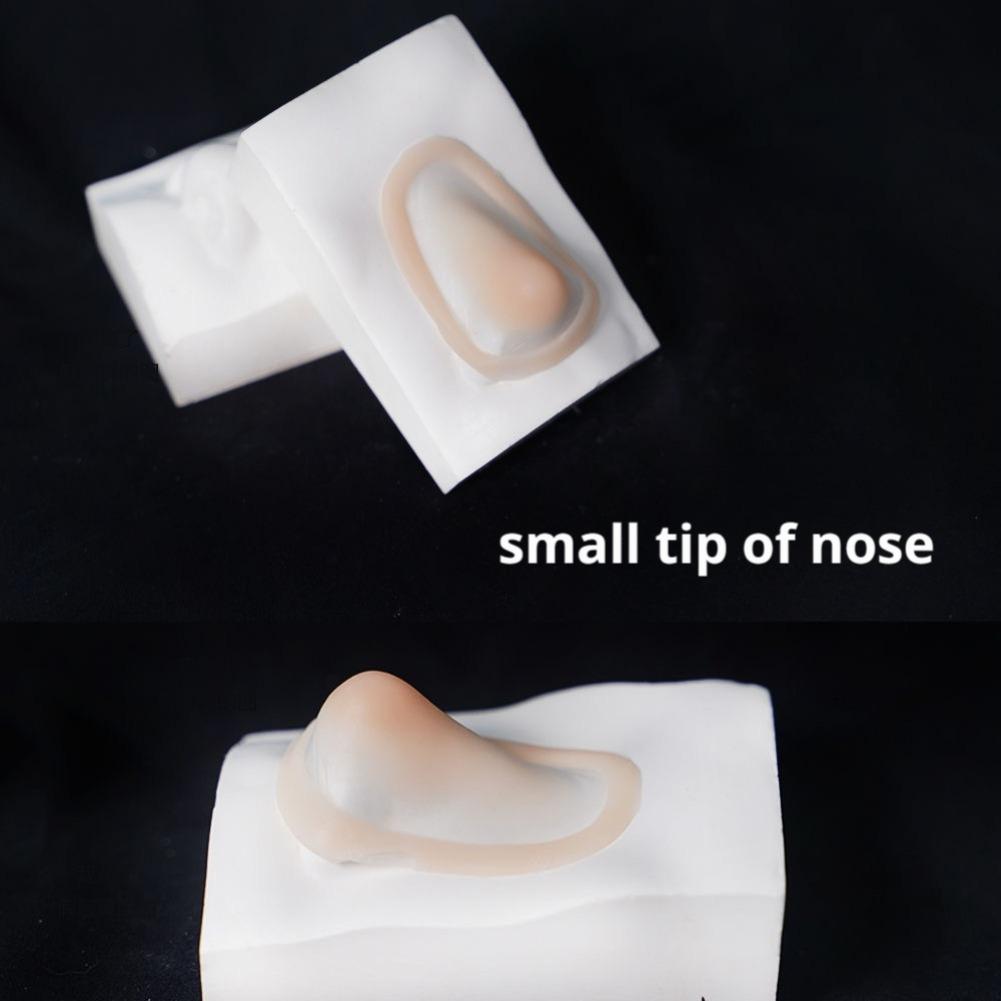 

Растворимый край Силиконовый Накладной Нос Нос и Подбородок Косплей Протез Хэллоуин Комик-Кон Театр Носовые Протезы Набор Накладного Носа