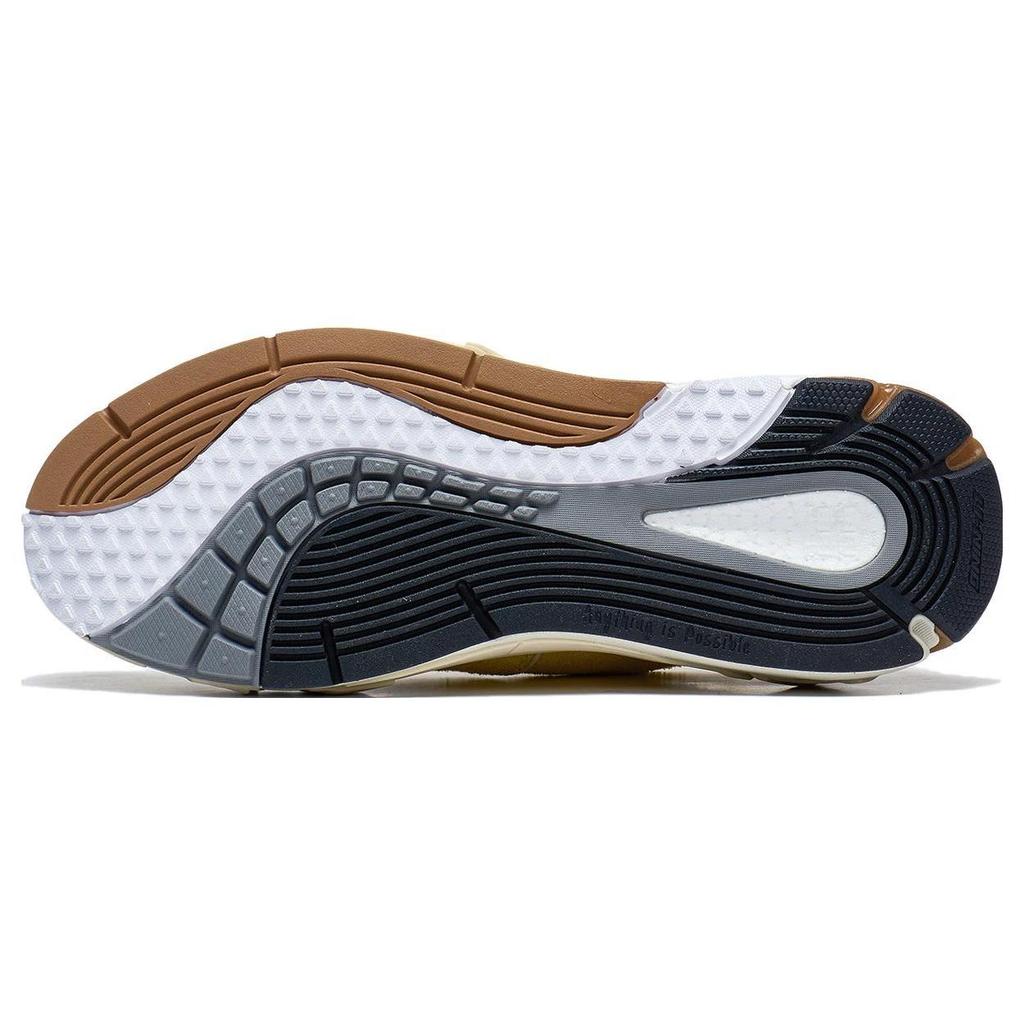 Li Ning Wuji Rezistente la Alunecare Rezistente la Abraziune Pantofi Casual cu Top Jos Femei Galben-Fructe de Pădure AZGT038-6