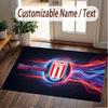 Custom Rug Stoke City FC Pattern Print Name Text Soft Non‑Slip Floor Carpet for Home Indoor Decoration