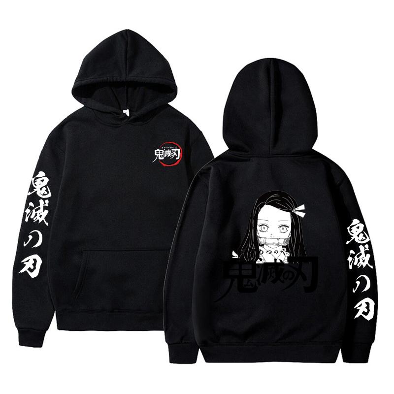 Japanese Animation New Hoodie Men Women Sweatshirts Pullover Street Wear Spring Autumn Winter Clothing Plushed Brand Sweater