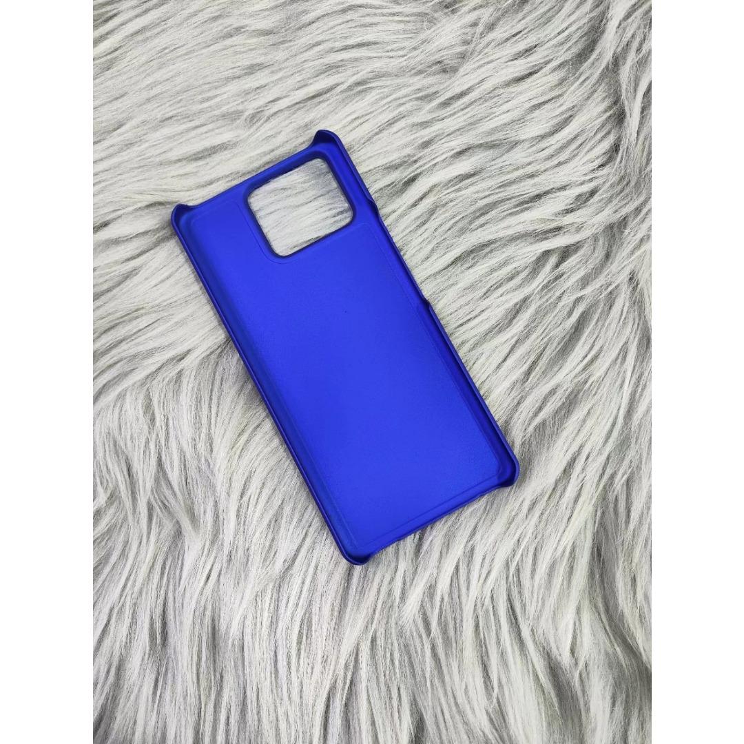 Простой ультратонкий матовый чехол для телефона ASUS Zenfone 10 5,92 дюйма, Zenfone 11 ultra 6,78 дюйма, защитный чехол для ПК с защитой от отпечатков пальцев For ASUS Zenfone 10 синий