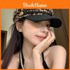 Leopard Print Y2k Beret Hat Embroidered Casual Women's Accessories For Spring Fashion