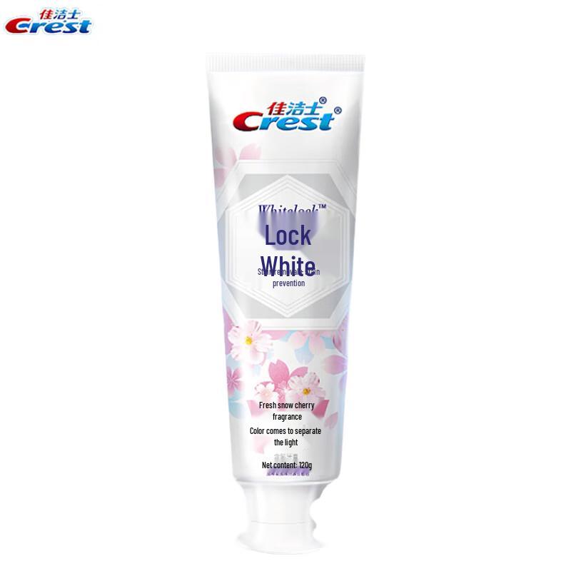 

Crest Two-Color Whitening Fresh Cherry Toothpaste