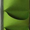 Vertical Wall-Mounted Plant Bags, Multi-Pocket Felt Grow Bags for Balcony Flowers and Trees
