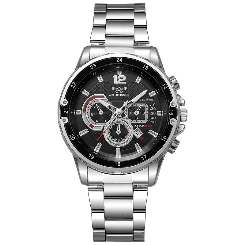 

Топ Розкішні Чоловічі Ділові Кварцові Годинники Модні Стилі Чоловічі Годинники Найкращі Подарунки Годинник для Чоловіка, Сім ї, Друга чорний