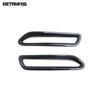 For Toyota Sienna   Carbon Fiber Fog Tail Light Lamp Cover Trim Foglight Foglamp Protector Bezel Accessories Car Styling